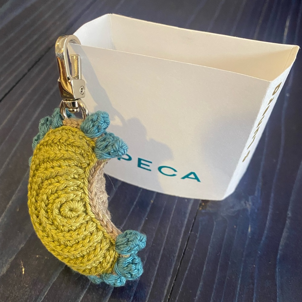 BRAND NEW PECA small moon bag charm